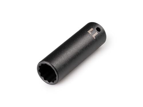Image of TEKTON 1 /4 Inch Drive x 11 mm Deep 12-Point Impact Socket | SID03311