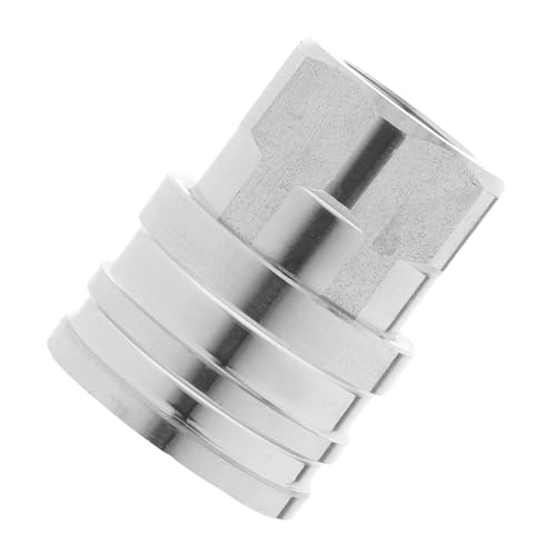 Happyyami ステンレス製高圧水噴射ノズルアダプター メスネジ 高耐圧クイックコネクタ 漏れ防止精密加工 軽量持ち運び可能 園芸 洗車用