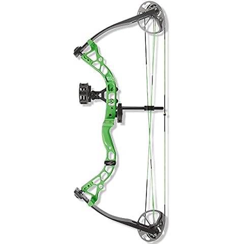 Diamond Archery Atomic Youth Bow - Neon Green - 29 lbs, Right Hand Cover