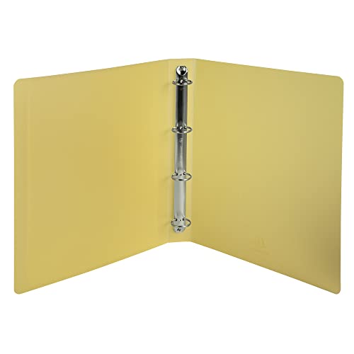Exacompta, Ref. 51779E, 1 Semi-Rigid Kreacover Pastel Binder in Translucent Polypropylene, 4 Rings Diam 30 mm - Image 2