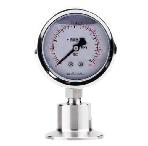Manomètre à diaphragme 50.5mm pour le contrôle des circuits de fluides