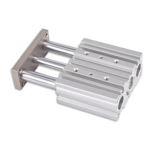 Vérin pneumatique MGPL32 compact avec guidage précis et course de 125mm - 4