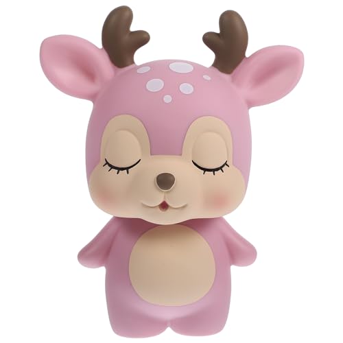 SUPVOX Tirelire Cerf Mignonne pour Enfants Pot À Économiser en Forme De Cerf Décoration Chambre 6.06 X 3.94 X 7.60 Pouces