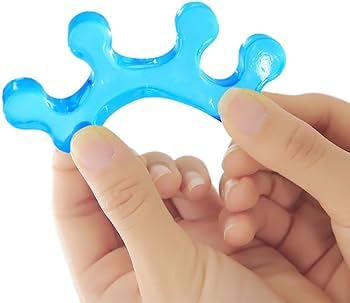 silicone toe separator for pedicure washable and reusable toe nail dividers feet finger separator perfect for nail polish application pedicure toe spacer foot finger separator (blue 2 pcs)