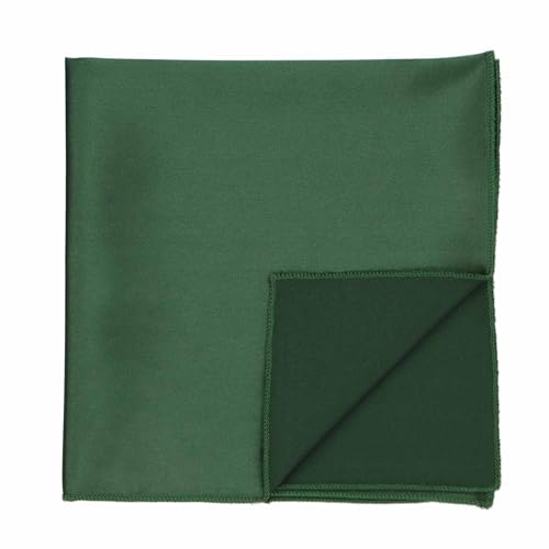 Image of tiemart Solid Color Pocket Squares for Men | For Suits, Perfect for Wedding Parties, 12 x 12 inch / 30 x 30 cm