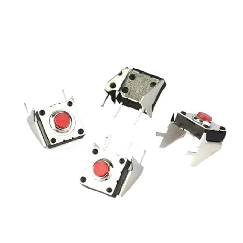 Bouton poussoir étanche résistant à l'humidité 10x10x5mm momentané pour circuit PCB
