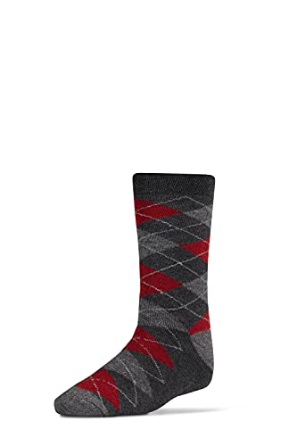 Image of RC. ROYAL CLASS Boys And Girls Calf Length Argyle Pattern Thick Towel Woolen Multicolored Socks (Pack of 5 Pairs)