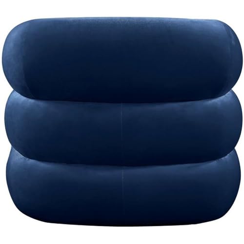 Sillón Contemporáneo Velvet Azul miniatura 5