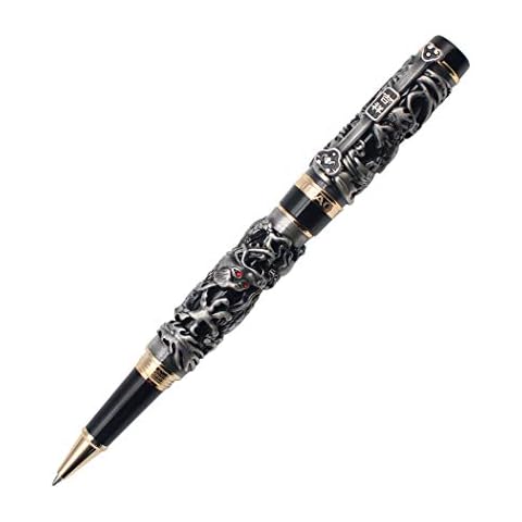 zoohot 3D Jinhao Dragon Rollerball Pen Phoenix pattern Business Pens Cover