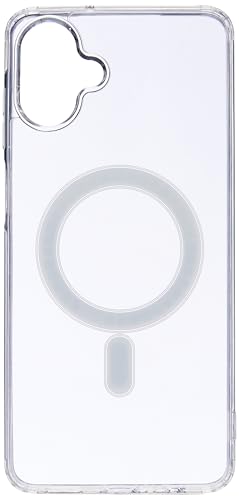 Image of Magnetic Case for Samsung Galaxy A07 5G Compatible with MagSafe, Shockproof Phone Bumper Cover, Anti-Scratch Clear Back (Clear)