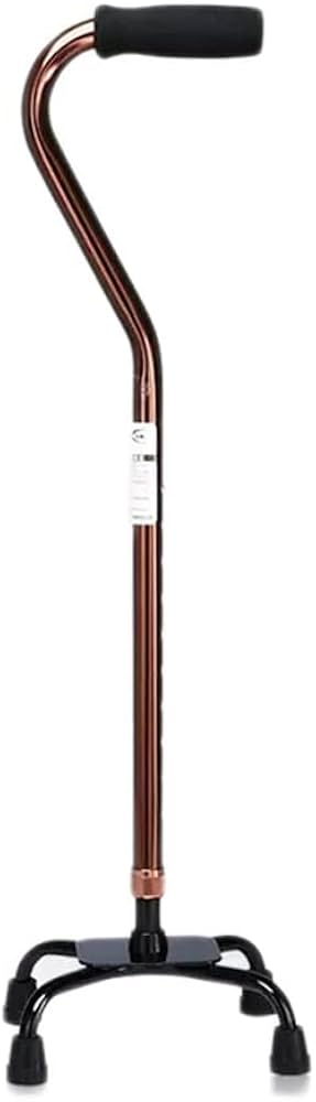 Amazon.co.jp: LILIKY 老人の四つ足の杖 老人の片足の杖 シルバー