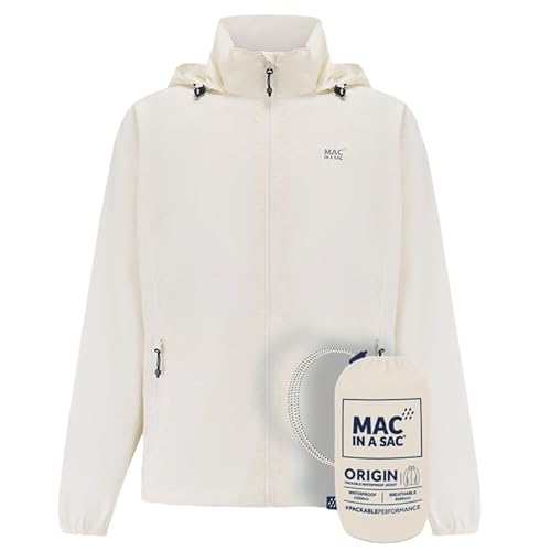Mac in a Sac Women's Packable Rain Jacket - Origin - Lightweight Waterproof and Breathable Raincoat with Hood