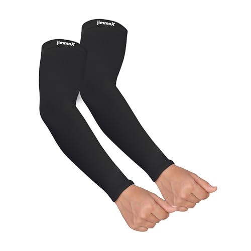 Image of Arm Sleeves for Men & Women, Sun Protection & UV Compression Hand Sleeves for Cycling, Running, Outdoor Sports & Activities, Hand Cover for Bike Riding