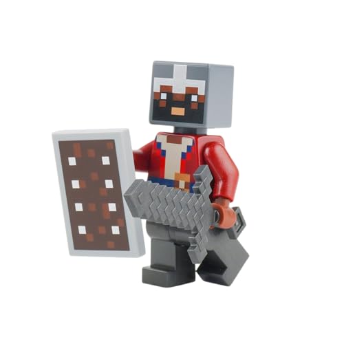 Image of LEGO Minecraft Mini Set: Hero with Drowned Minifigure