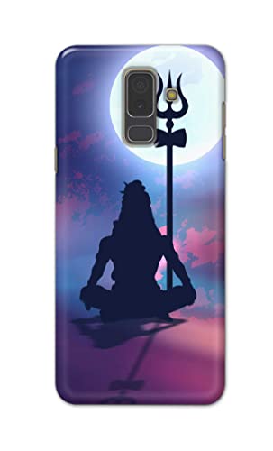 Image of Printed Hard Back Cover Case for Samsung Galaxy A6 Plus | A6+ | Samsung Galaxy J8 Back Cover (Lord Shiva) -702