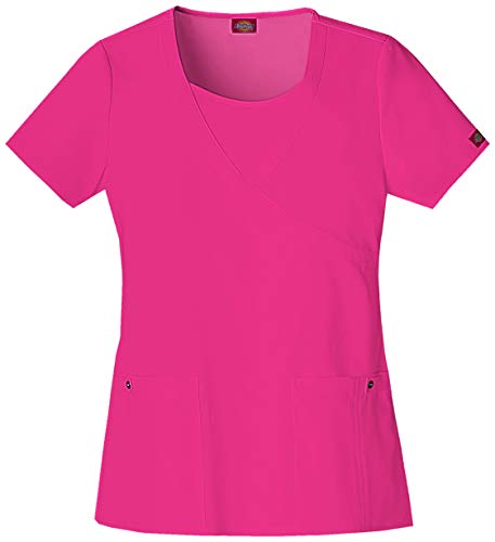 Dickies Women's Xtreme Stretch Mock Wrap Top