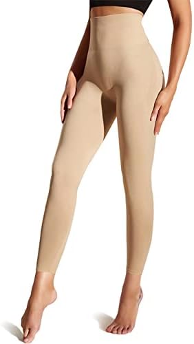 Takusun Women Shapewear Leggings High Waist Footless Tights Tummy Control Butt Lift Thigh Slimmer Compression Pants