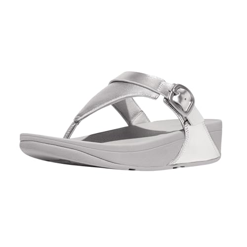 Image of FitFlop Lulu Leather Toe Post Sandals
