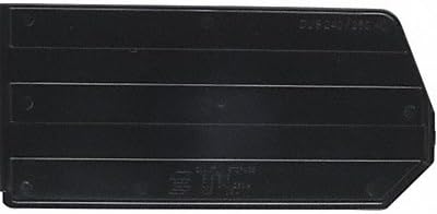 QUANTUM STORAGE SYSTEMS Bin Divider Black PK6