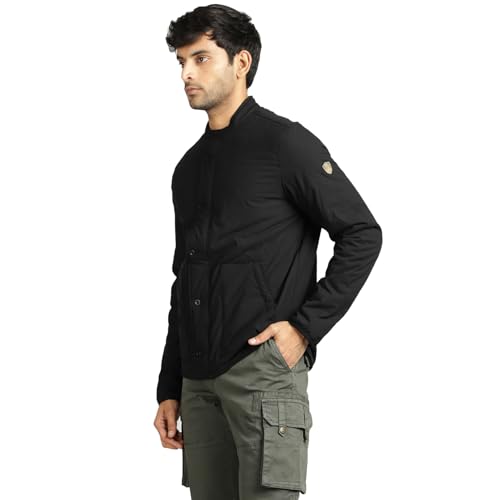Image of Royal Enfield QUILTED MLG HERITAGE (Size: M) - JKA240001-BLACK