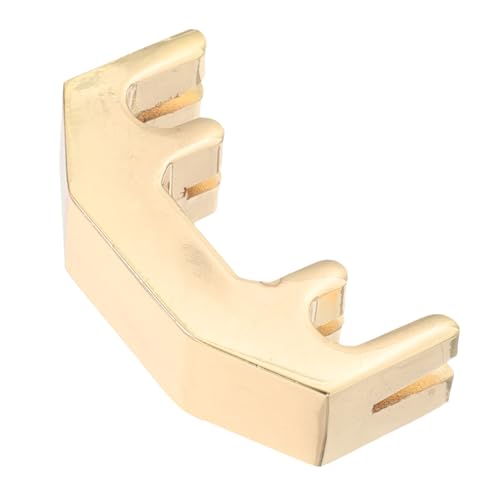 Levemolo ヴァイオリンミュート バイオリンのミュート バイオリン練習用ミュート 小 ヴァイオリン用の弱音器パーツ バイオリン用練習用ミュート ヴァイオリン用カラーミュート 金属 Golden