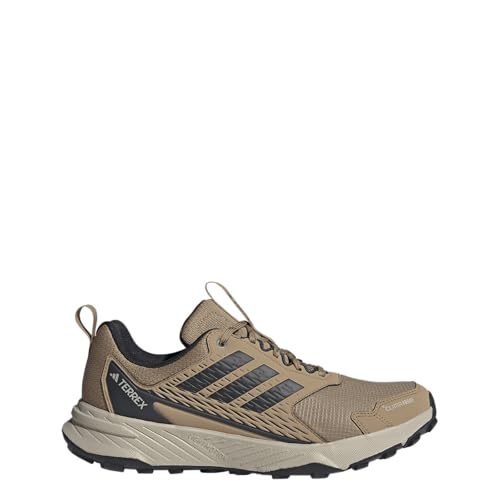 adidas Herren Terrex Tracefinder 2 Climaproof Trail Running Shoes, Cardboard/Core Black/Bronze Strata, 43 1/3 EU