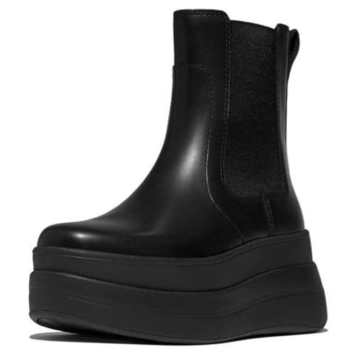Chelsea boots Fitflop F-Mode en cuir véritable pour femme pointure 41