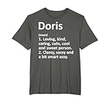 DORIS Definition Personalized Name Funny Birthday Gift Idea T-Shirt