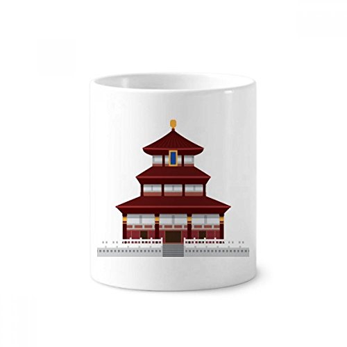 Cadeau architecture de Chine : gobelet céramique pour amateur de voyage et culture