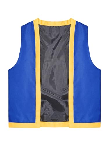 Game Character Vest for Children Halloween Carnival Sleeveless Open Front Dressy Waistcoat3