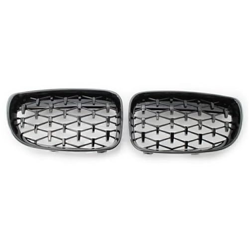 Grille de calandre noire pour BMW E87 E81 E82 E88 double latte