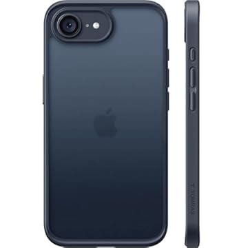 TORRAS Capa Guardian à prova de choque para iPhone 16e 2025, proteção de teste de grau militar 16e, fina, durável, botões faça você mesmo, antiarranhões, translúcida, fosca, capa traseira rígida para
