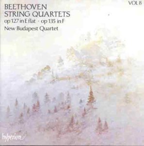 String Quartets 12 & 16 [Audio CD] Beethoven and New Budapest Quartet