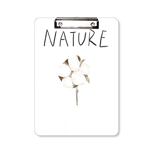 Planteur de fleurs Soloisland presse-papiers A4 en bois pour bureau