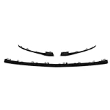 [AMÉLIORER LE STYLE DE LA VOITURE] Améliorez l'extérieur de votre voiture avec des moulures noires brillantes pour un look élégant.