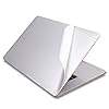 Vinyl Decal Cover voor Mac-Book Pro 13 A2289 A2338 Laptop Sticker Top Bodem Huid voor Mac-Book Air- Pro Retina 11 12 13 15 16 A2179 (Application Laptop Size : Air 13 A1466 A1369, Color : Silver)