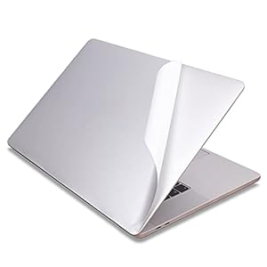 Vinyl Decal Cover voor Mac-Book Pro 13 A2289 A2338 Laptop Sticker Top Bodem Huid voor Mac-Book Air- Pro Retina 11 12 13 15 16 A2179 (Application Laptop Size : Air 13 A1466 A1369, Color : Silver)