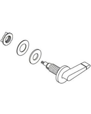 Kohler 1208884-CP Trip Lever KIT in Chrome