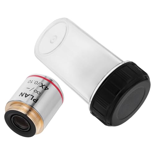 Lentille microscope biologique objectif laboratoire clair sans distorsion