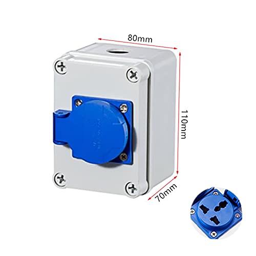 Prise d'eau de pluie extérieure 220V 10A fixation murale multifonction
