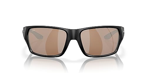 Image of Costa Del Mar Mens Tailfin Rectangular Sunglasses