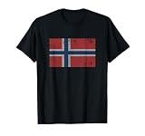 Norway Flag Norwegian Blue Scandinavian Cross T...