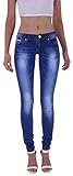 Enge Low Waist PushUp Skinny Röhrenjeans