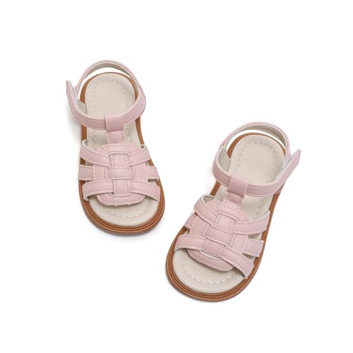 Girl's Sandals Princess Dress Shoes Toddler Flower Princess Beach Sandals2