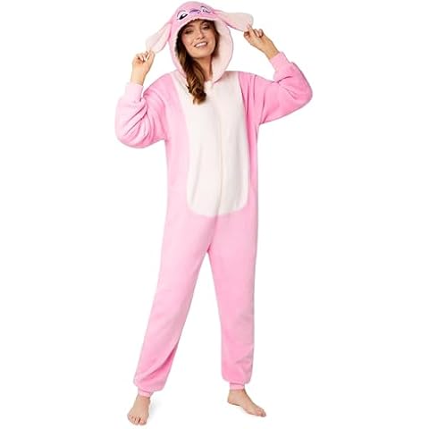 Disney Women's Fleece Hooded Onesies Cover