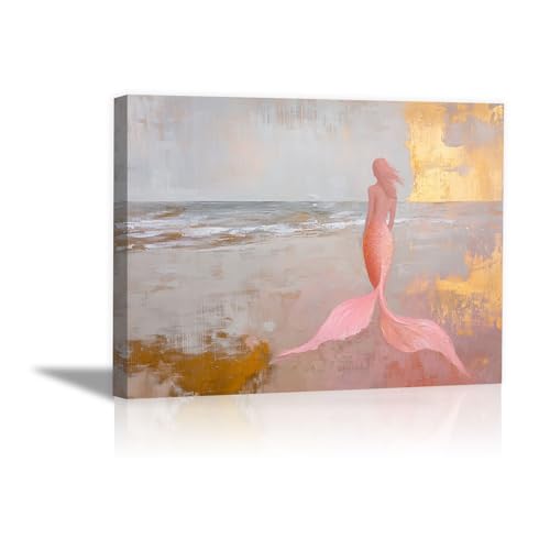 Deco chambre moderne tableau paysage marin pour illuminer un mur sombre