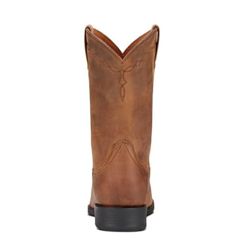Ariat 10002284 Mens Heritage Roper Western Boot Distressed Brown 11 thumb #6