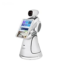 Smart Welcoming Robot for Hotels & Offices, AI-Powered Reception with Voice Recognition, Navigation Assistance & Interactive Customer Service for Enhanced Guest Experience