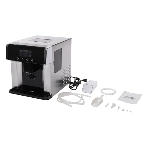 Fabricadora de Hielo 2 en 1 con dispensador de agua 33 lbs/día miniatura 7