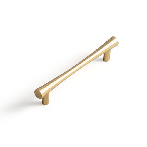 Deuschwer 6 Pack Champagne Bronze Cabinet Pull 5" Hole Center Drawer Handle